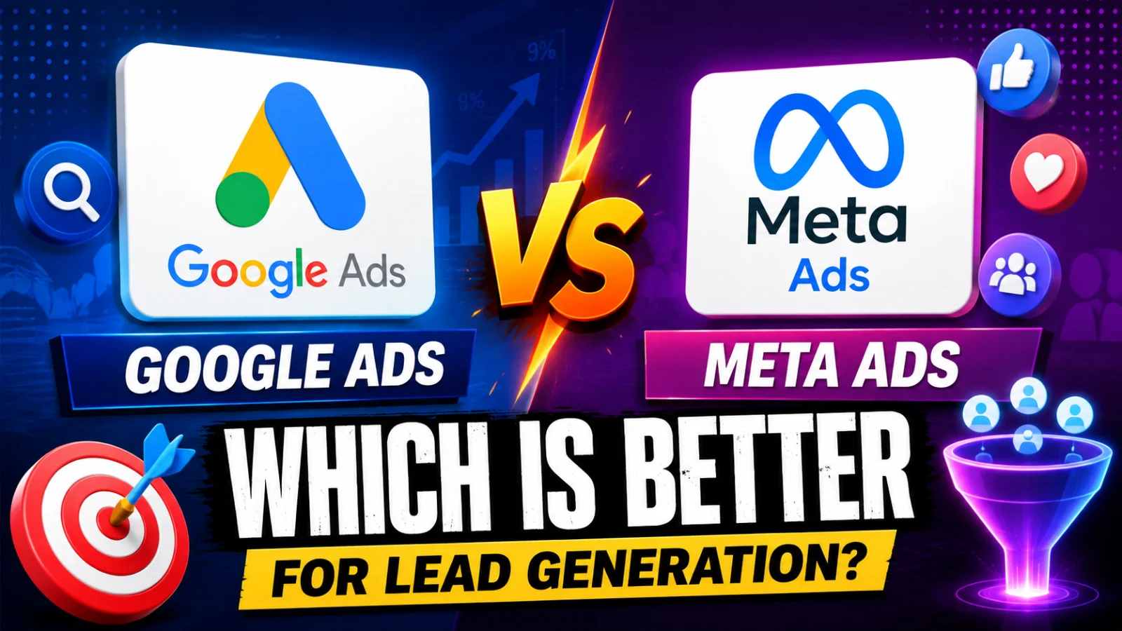 Google Ads vs Meta Ads: Which Is Better for Lead Generation in 2026?