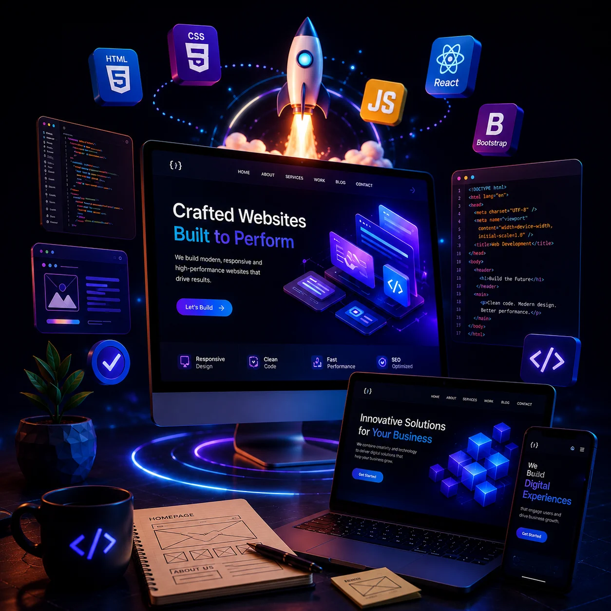 web development service Web design company in Salem creating responsive, modern, secure, and SEO-friendly websites.