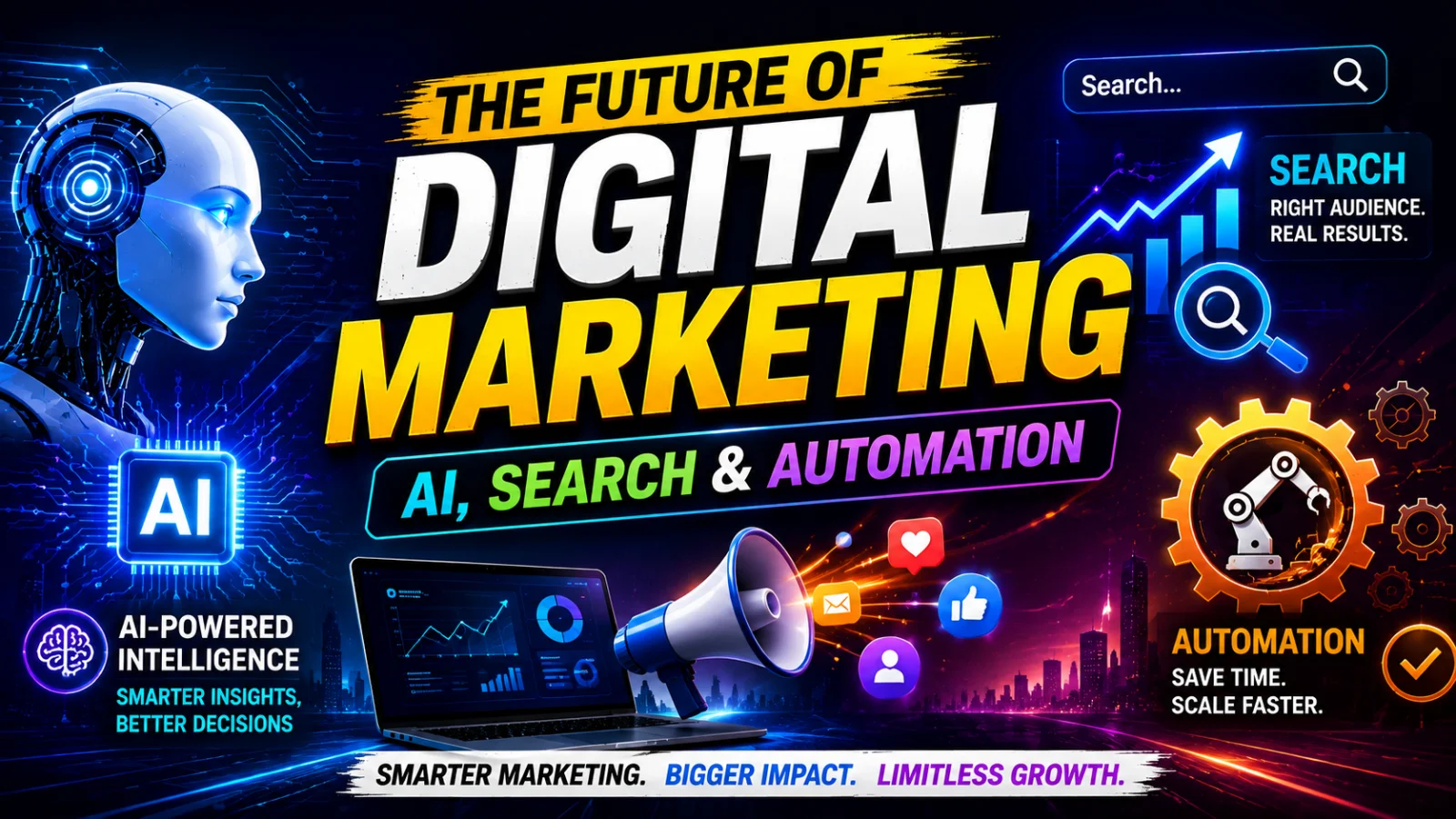 The Future of Digital Marketing: AI, Search & Automation