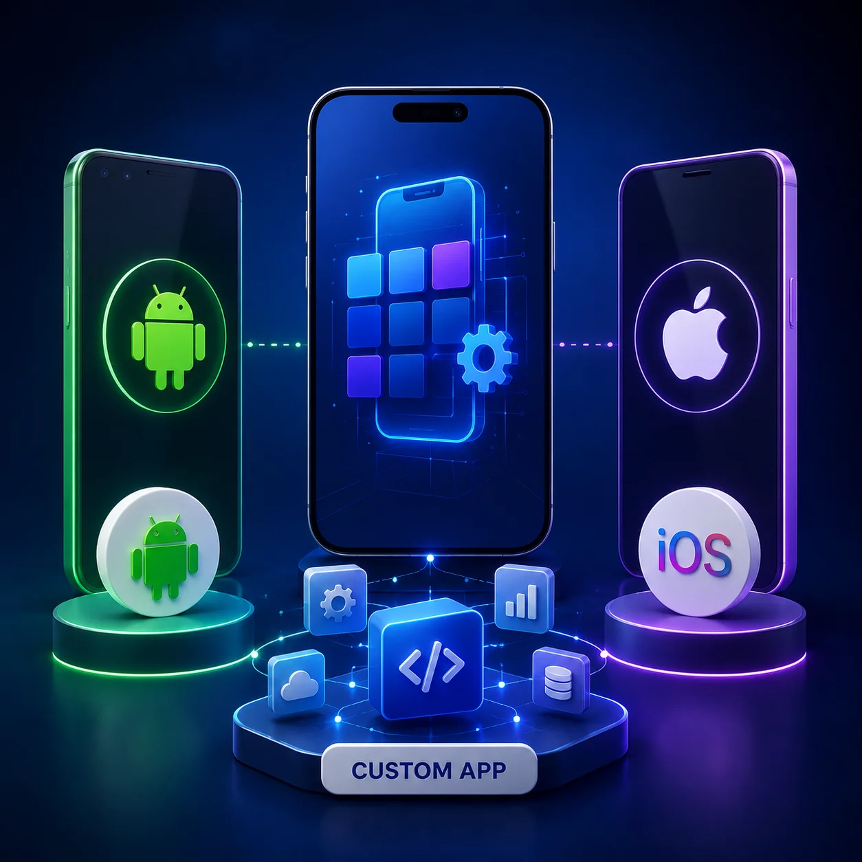 Mobile app development for iOS and Android by JHB Automations