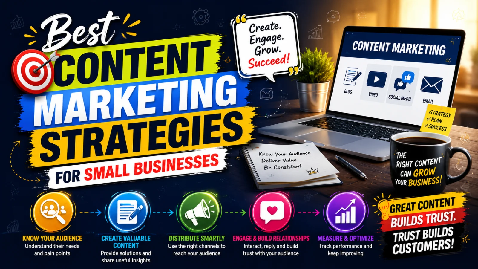 Best Content Marketing Strategies for Small Businesses