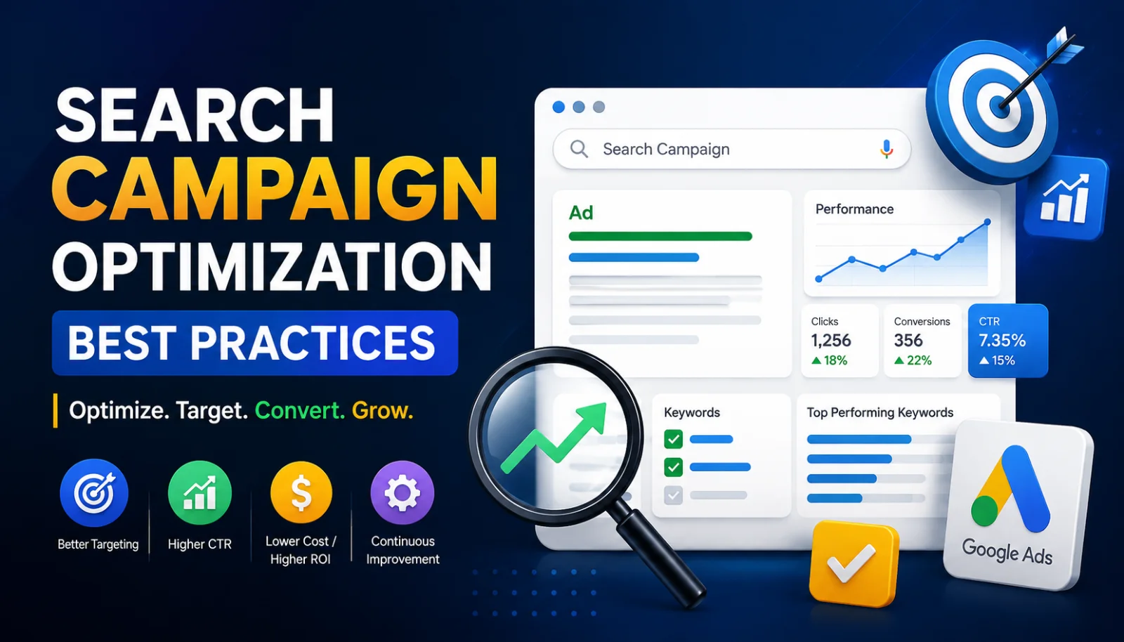 12 best practices for Search Campaign Optimization