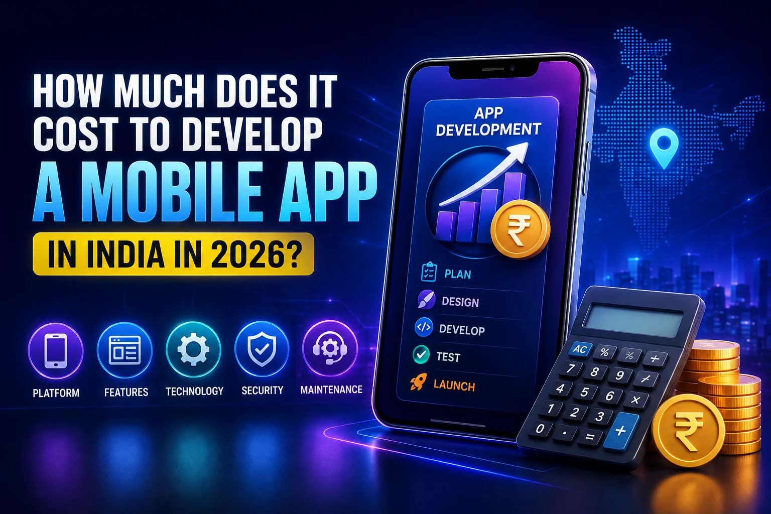 How Much Does It Cost to Develop a Mobile App in India in 2026?